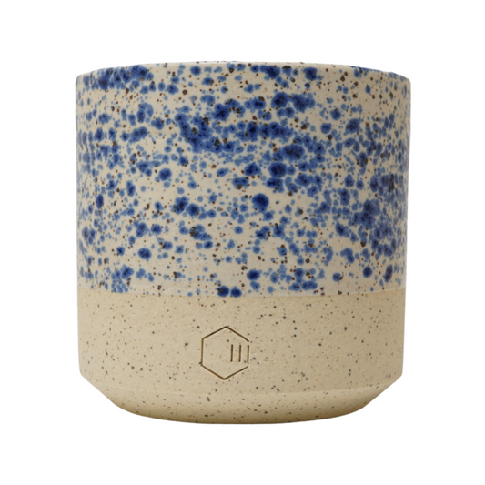 Blue Speckled Glaze / White Speckled Clay